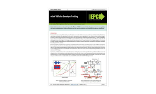 Egan® -FETs für die Hüllkurvenverfolgung